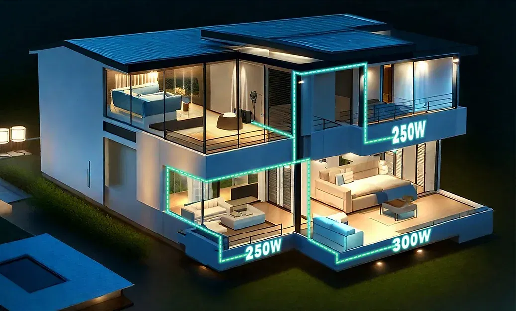 380 Watt Balkonkraftwerk Photovoltaik Solaranlage Steckerfertig WIFI Smart